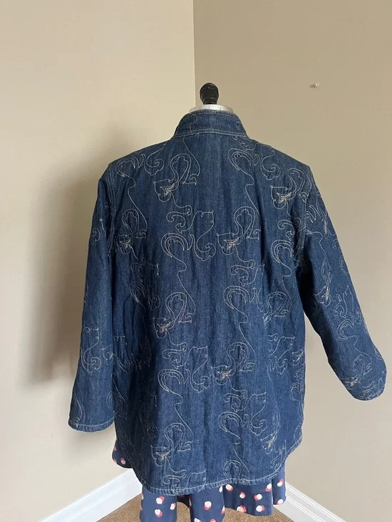 Reversible Eclectic Jacket (Jean/Quilt) - Picture 6 of 6